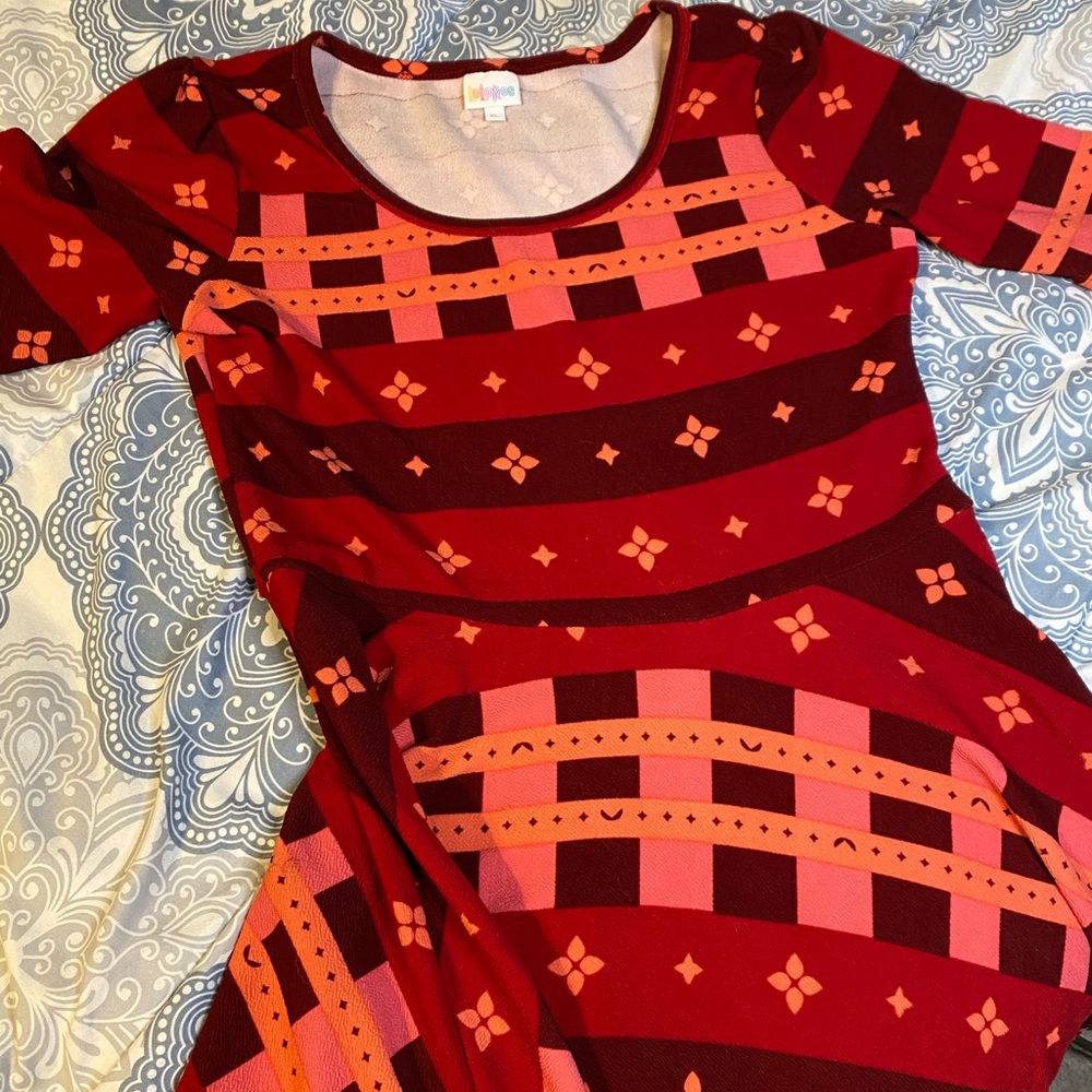 LuLaRoe Nicole dress- sz XL